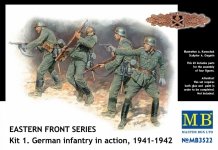 Master Box 3522 Frontier Fighting, Summer 1941, German Infantry (1:35)