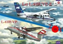 A-Model 01472 Let L-410UVP i L-410UVP-E Interflug, Polar Aviation 1:144