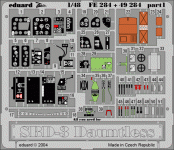 Eduard FE284 SBD-3 ACCURATE MINIATURES 1/48