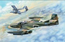 Trumpeter 02889 US A-37B Dragonfly Light Ground-Attack Aircraft (1:48)