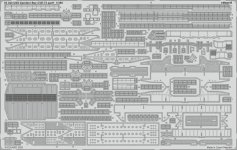 Eduard 53323 USS Gambier Bay CVE-73 part 1 HASEGAWA 1/350