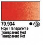 Vallejo 70934 Transparent Red (186)