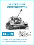 Friulmodel ATL-019 PANZER III/IV WINTERKETTEN 1/35