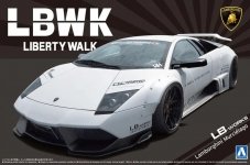 Aoshima 05992 LB-Works Lamborghini Murcielago Ver. 1 1/24