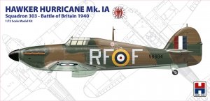 Hobby 2000 72001 Hawker Hurricane Mk. IA Squadron 303 Battle of Britain 1940 (1:72)