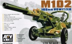 AFV Club 35006 M102 105 mm Howitzer (1:35)
