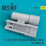 RESKIT RSU32-0041 F-4 (E/J/F/G/S) Phantom II exhaust nossles for TAMIYA Kit 1/32