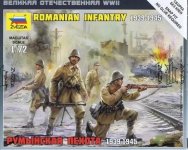 Zvezda 6163 Romanian Infantry 1/72