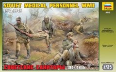 Zvezda 3618 Soviet Medical Personnel (1:35)