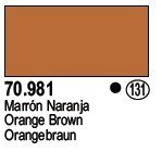 Vallejo 70981 Orange Brown (131)