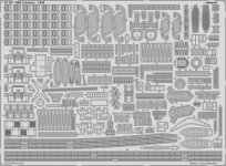 Eduard 53287 HMS Colombo TRUMPETER 1/350