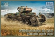 IBG 72035 Stridsvagn m/40 K Swedish light tank 1:72