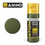 AMMO of Mig Jimenez 20079 ATOM COLOR Olivgrun 20ml
