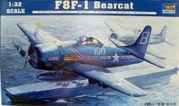 Trumpeter 02247 F8F-1 Bearcat (1:32)