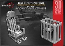 RESArm 48-04047 KK-2 - catapult seat (3D resin printing) 1/48