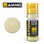 AMMO of Mig Jimenez 20005 ATOM COLOR Dunkelgelb DG III 20ml