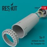 RESKIT RSU48-0019 Su-9 exhaust nozzle for Trumpeter kit 1/48