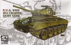 AFV Club 35054 U.S. WWII M24 Chaffee Light Tank (1:35)