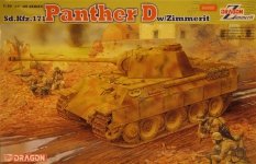 Dragon 6428 Panther D w/Zimmerit (1:35)