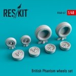 RESKIT RS48-0067 British Phantom wheels set 1/48