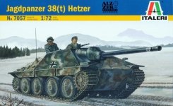 Italeri 7057 Jagdpanzer 38(t) Hetzer (1:72)
