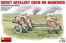 MiniArt 35081 SOVIET ARTILLERY CREW ON MANEUVER (1:35)