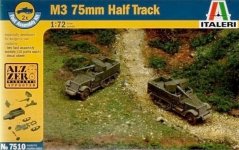 Italeri 7509 M 3A1 Half Track - 2szt