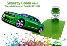 Zero Paints ZP-1306 Chevrolet Camaro Synergy Green Paint 60ml