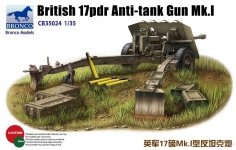 Bronco CB35024 British 17pdr Anti-tank gun Mk.I (1:35)