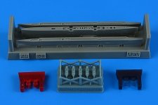 Aires 4923 F-5F/N Tiger II pylons & missile launchers AFV Club 1/48