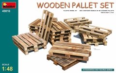 MiniArt 49016 WOODEN PALLET SET 1/48