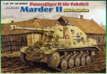 Dragon 6423 Panzerjager II fur Pak 40/2, Sd.Kfz.131 Marder II Mid Production (1:35)