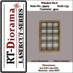RT-Diorama 35909 Window No.: 6 (3 pcs) 1/35