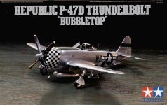 Tamiya 60770 P-47D Thunderbolt - Bubbletop 1/72