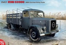 ICM 35451 KHD S3000 WWII German Army Truck