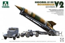 Takom 5001 V-2 Rocket Hanomag SS100 Meillerwagen 1/72