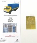 Microdesign  MD 0352181 KamAZ 4310 awning hinges PE-detail set for ICM 1/35