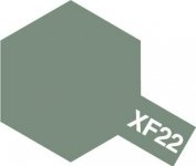 Tamiya 81322 Acryl XF-22 RLM Grey 23ml