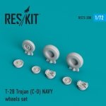 RESKIT RS72-0208 T-28 Trojan (C-D) NAVY wheels set 1/72