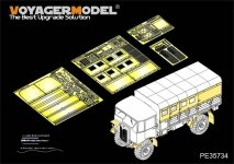 Voyager Model PE35734 WWII British AEC Matador truck early vision For AFV 35236 1/35