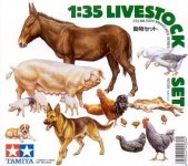 Tamiya 35128 Livestock Set (1:35)