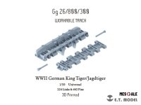 E.T. Model P35-012 WWII German King Tiger/Jagdtiger Workable Track (3D Printed) 1/35