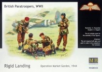 Master Box 3534 British paratroopers, 1944. Kit 2 (1:35)