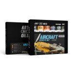AK Interactive ABT305 Abteilung Oil Paint Set - Aircraft Effects 6x20ml
