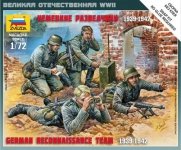 Zvezda 6153 German Reconnaissance Team 1939-1942 (Art of Tactic) 1/72