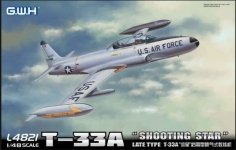 Great Wall Hobby L4821 T-33A Shooting Star Late Type T-33 1/48
