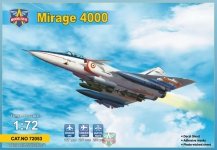 Modelsvit 72053 Mirage 4000 (upgraded version) 1/72