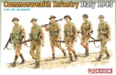 Dragon 6380 Commonwealth Infantry Italy (1:35)