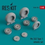 RESKIT RS48-0204 Me.262 Type 1 wheels set 1/48