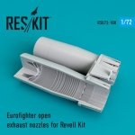 RESKIT RSU72-0108 Eurofighter open exhaust nozzles for Revell 1/72